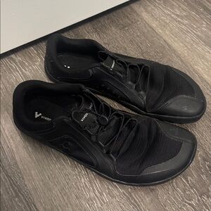 Vivobarefoot Primus Trail II FG Mens Black Shoes Size 45 / 11-11.5 Wide Toe Box